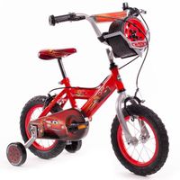 Vélo Enfant Huffy Disney Pixar Cars Flash McQueen  12" - 3-5 ans + roues d'entraînement