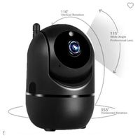 Caméra Babyphone MTEVOTX - Rotation 360° - Vision Nocturne HD - Wi-Fi