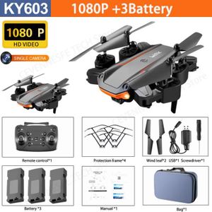 DRONE 1080P 3Batterie - Mini Drone 4K HD professionnel K