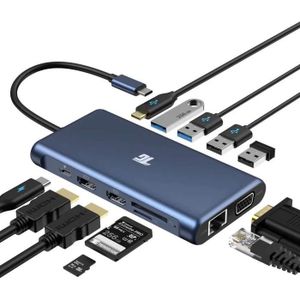 HUB Hub USB C, Station d'accueil USB C Tiergrade pour 