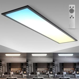 Cadre d'encastrement - Dalle LED 120x60 - Faux plafond placo BA13 -  Aluminium Blanc