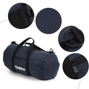 SAC DE SPORT Rouleau de massage KS3 Canvas Durable Navy Portable Travel Bag Fitness Unisexe Single Shoulder Sports Pack