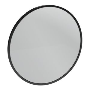 MIROIR SALLE DE BAIN Miroir rond JACOB DELAFON Silhouette 50 cm noir satiné
