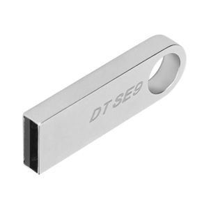 CLÉ USB Qiilu Clé USB Flash Drive Metal Portable 2.0 USB T