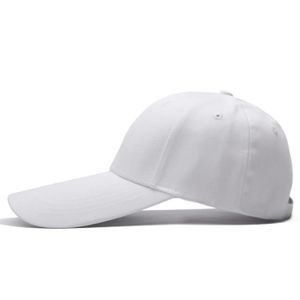 M176 Blanc Lettre Italie Coton Casquette de baseball Boucle Dos-Hip-Hop chapeau de soleil Visière