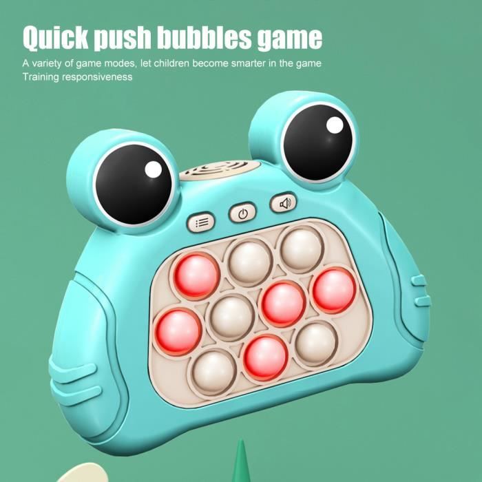 Push Bubble , Allumez Le Jeu De Poussée Rapide Et Rapide pour Soulager La  Pression, Électronique Push It Toys en Forme d'animal pour - Cdiscount Jeux  - Jouets
