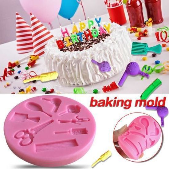 Moule A Patisserie Outils De Coiffeur Silicone Cdiscount Maison