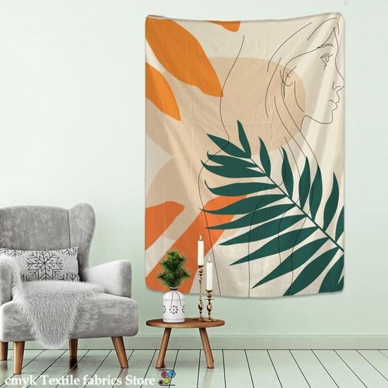 ABAKUHAUS Coloré Tissu Au Mètre, La Nourriture Végétarienne