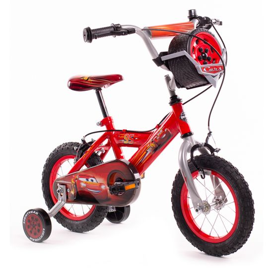 Vélo Enfant Kubbinga 14 Pouces – 3-5 Ans, Roues Stabilisatrices Amovibles, Freins Caliper, Accessoires (gourde, Trompette)