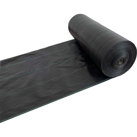 Perméable Géotextiles Bache pour Empêcher Pousse Mauvaises Herbes Toile AntiMauvaises Herbes