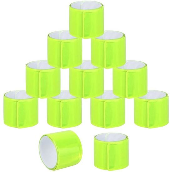 EKIND - Brassards réfléchissants ajustables, élastiques et légers à haute visibilité, pour bras et jambes, pour pantalons de vélo, pour la course à pied, la marche, le jogging, le cyclisme, la moto EKIND - Brassards réfléchissants ajustables, élastiques et légers à haute visibilité, pour bras et jambes, pour pantalons de vélo, pour la course à pied, la marche, le jogging, le cyclisme, la moto