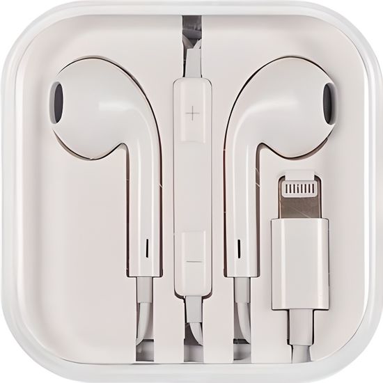 Écouteurs Kit pieton pour Iphone 7 / 7+ / 8 /8+ - Oreillette et Kit  mains-libres - Achat & prix