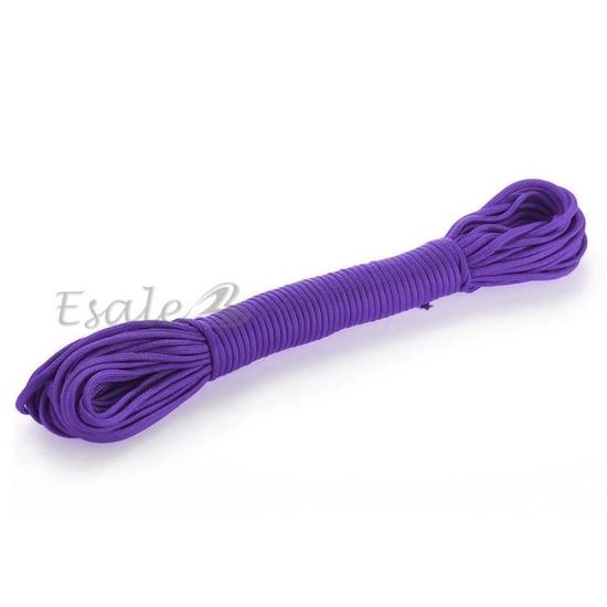 Paracorde Nylon 550 – 30,5 M (100 Pieds), 7 Brins, Pour Bracelet De Survie, Camping, Randonnée - 10