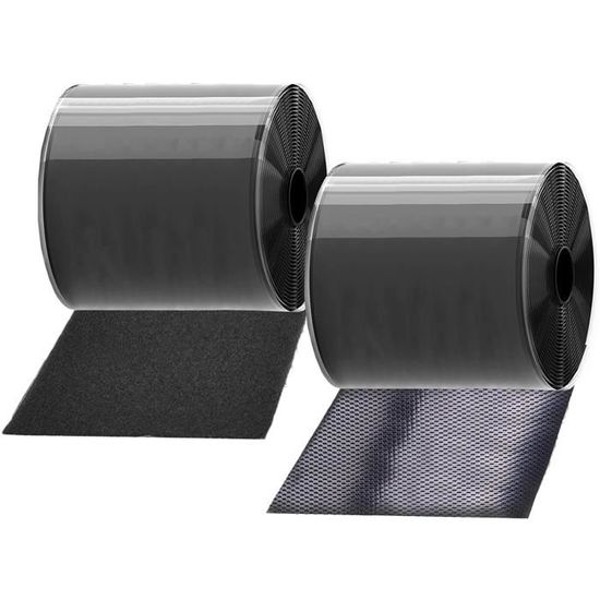 Bande Scratch Adhésive Lourde - 11 Cm X 1 M - Fixation Forte Pour Cadres, Tapis, Câbles - Usage Intérieur