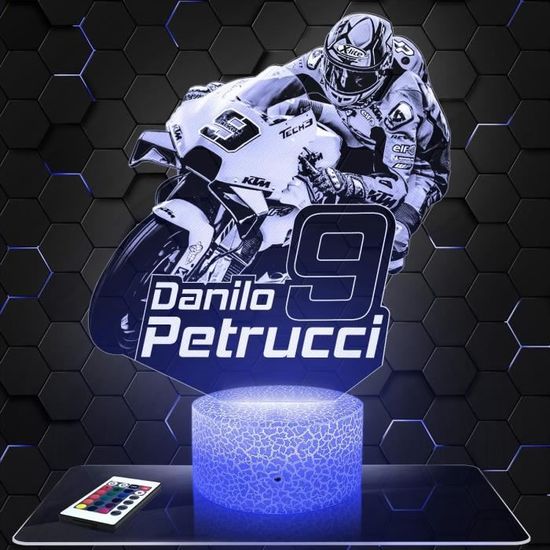 Lampe De Chevet, Veilleuse Tactile Formule 1 F1 - S. Perez Lampe 3D Led