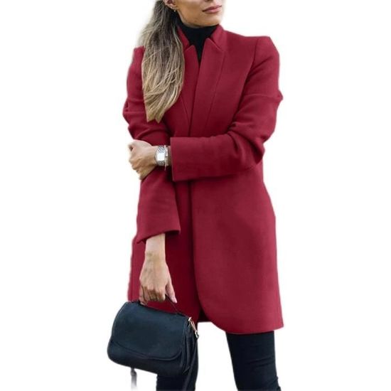 Manteaux Femme 2024 Mode Chaud Manches Longues Coat Chic et Élégant Manteaux Femme 2024 Mode Chaud Manches Longues Coat Chic et Élégant
