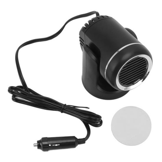 Chauffage D'appoint Voiture 2 Pièces - Dégivreur Et Désembueur Rapide Pour Pare-brise - Portable, Compact, Pour Petites Et Moyennes Voitures
