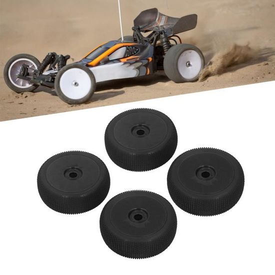 Garosa roue 4 pièces pneu en caoutchouc noir 1.9 pouces avec perle Garosa roue 4 pièces pneu en caoutchouc noir 1.9 pouces avec perle