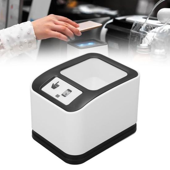 Scanner Code-Barre USB Docooler - Lecture 1D/2D Mains Libres Pour Commerce
