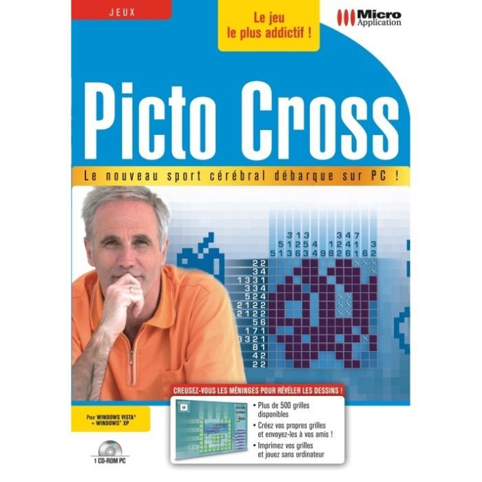 Micro Application Picto Cross / Jeu PC Cd-Rom