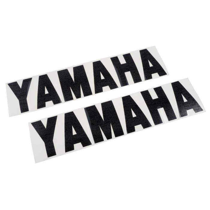 Autocollant Yamaha Big, 32cm 2pcs noir