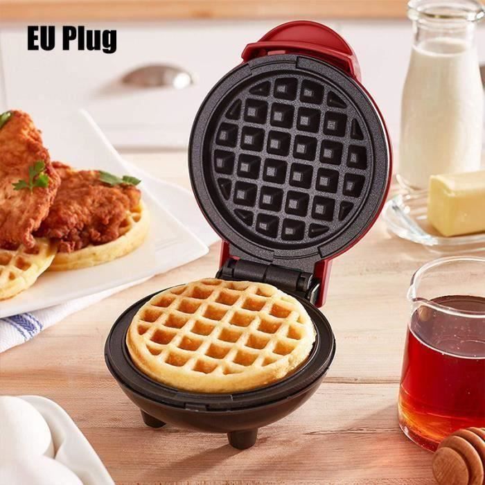 Mini machine à gaufres pour gaufres individuelles Hash Browns - Petit déjeuner - collations