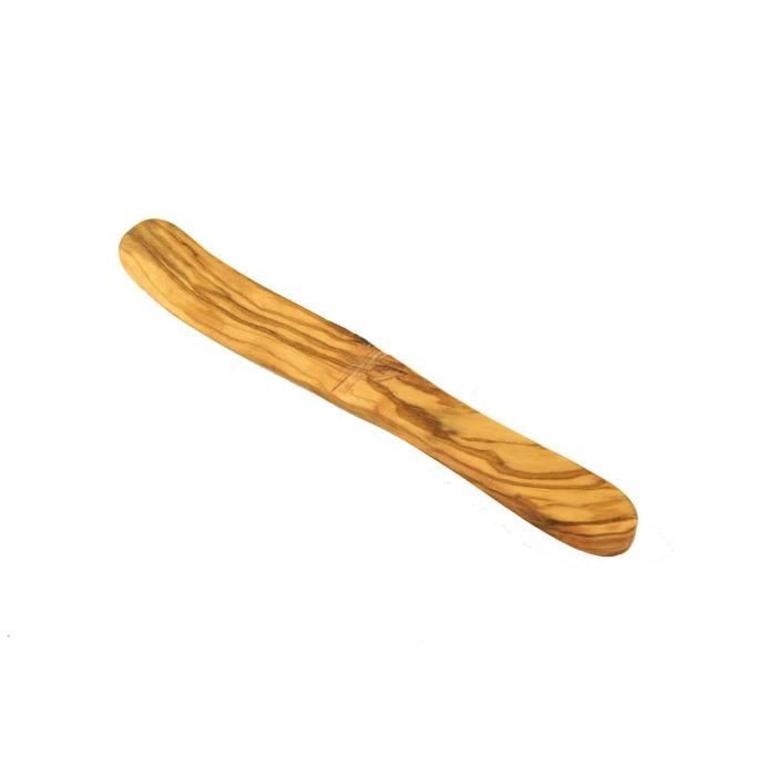 Couteau à beurre en bois d'olivier 18 cm.