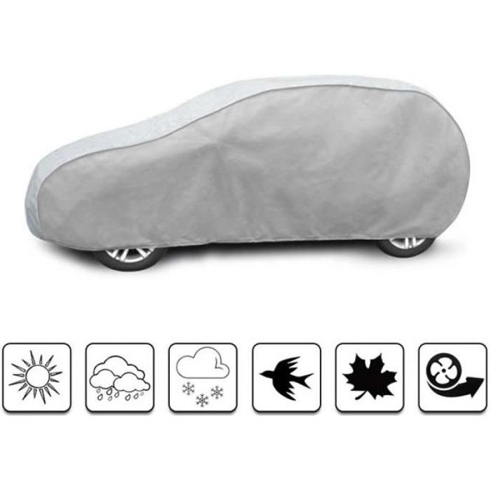 Housse de protection carrosserie auto extérieur Peugeot 206 - Bâche voiture pour Peugeot 206