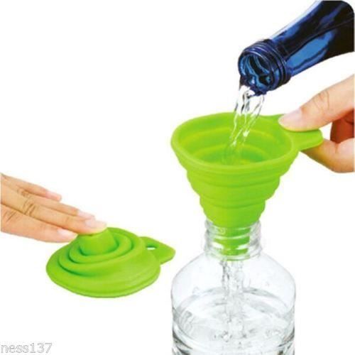 Entonnoir en Silicone Repliable