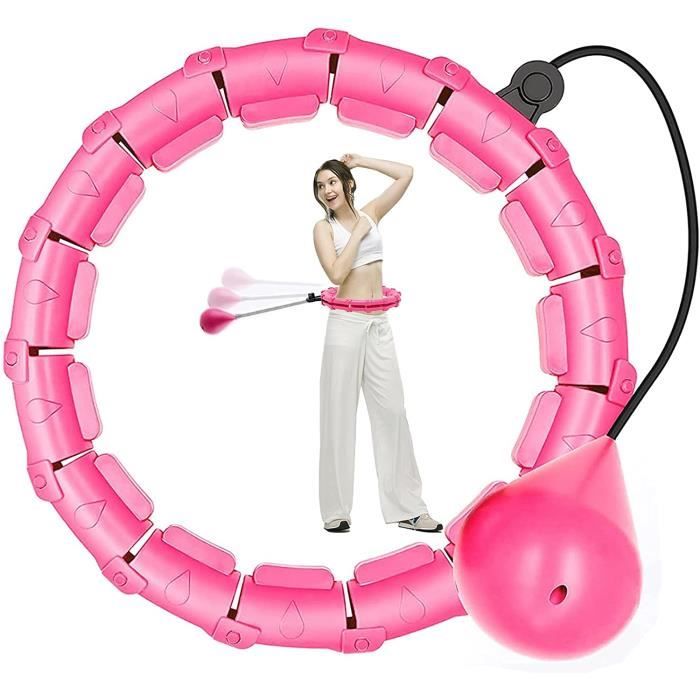 Hoola Hoop Fitness à la Maison et au Bureau, Hoola Hoop intelligents pour Perdre du Poids, Hoola Hoop pondéré réglable l'exercice