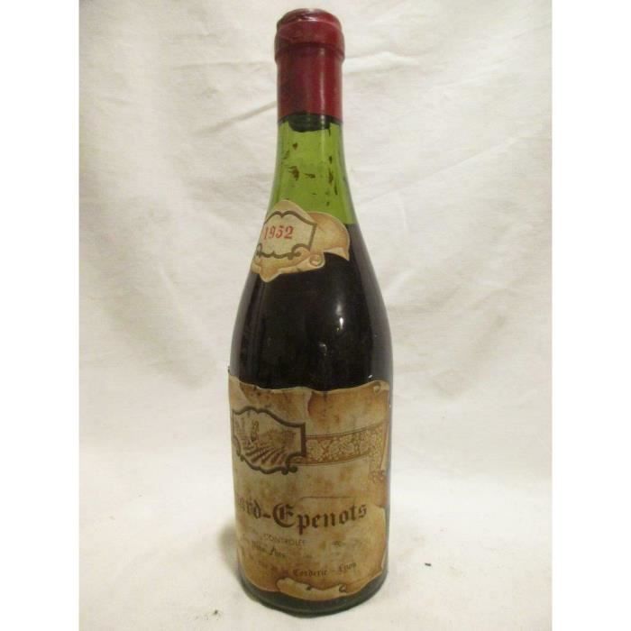37,5 cl pommard goutagny épenots rouge 1952 - bourgogne