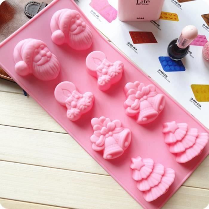 3D Gâteau Moule Clochettele Père Noël Pâtisserie Pâte Biscuit Cuisine DIY Décor