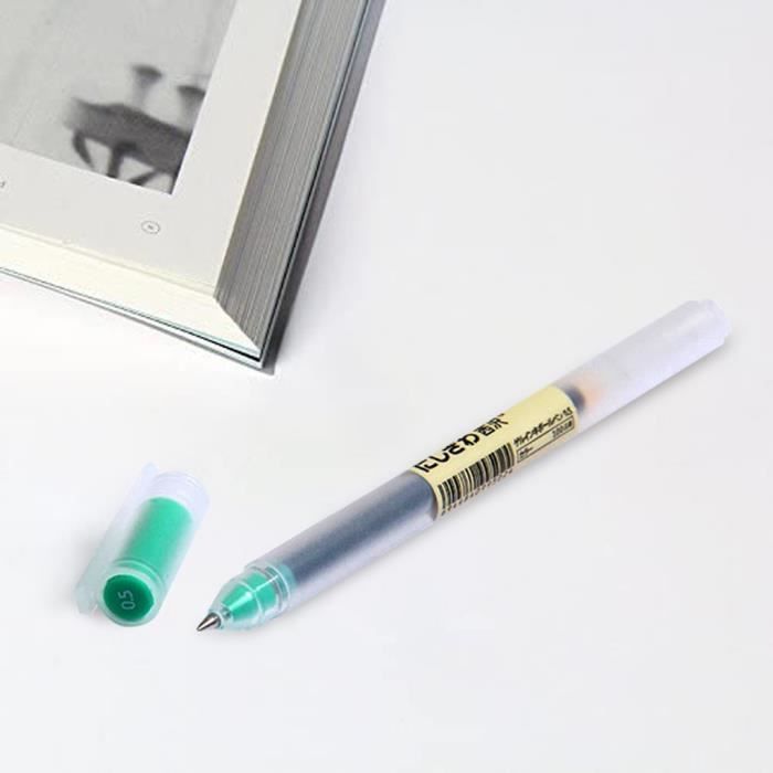 0.5MM couleur Gel Pen Hand Account Pen Note Diary Special Color Pen 15 couleurs 3ML SET DE BUREAU 2640