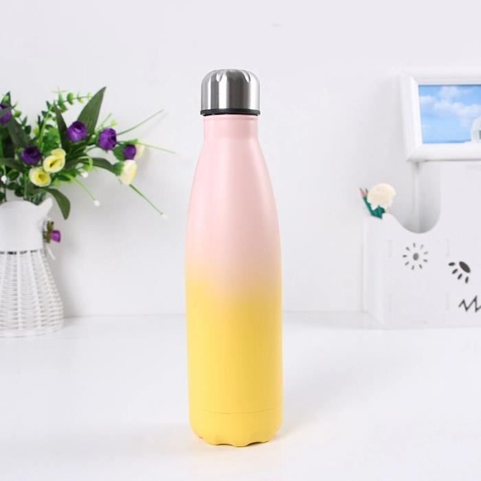 Bouteille isotherme,Bouteille isotherme en acier inoxydable, gourde isotherme pour les boissons froides, gourde - Type 35-0,5L