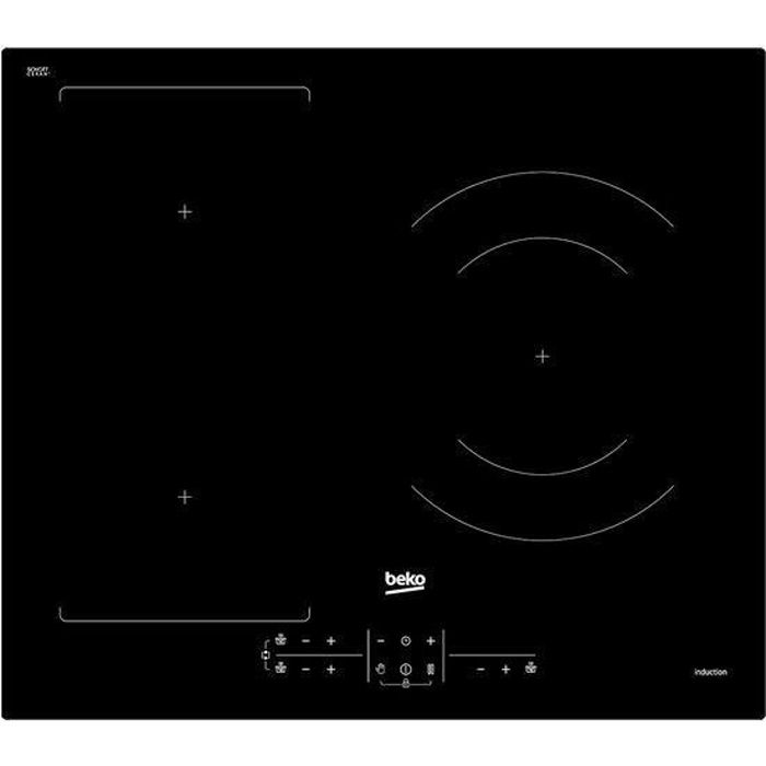 Plaque à Induction BEKO HII63201FMT 60 cm (3 Zones de cuisson)
