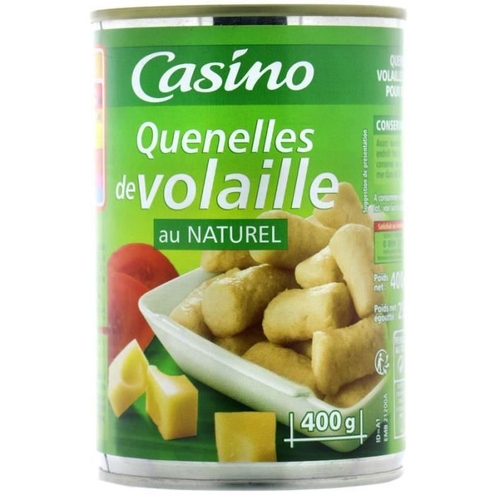 Quenelles de volailles - 400 g