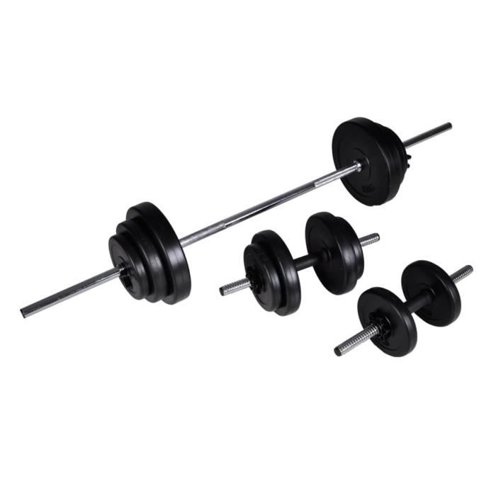 VAG- Poids libres Haltère 2 pcs 30,5 kg -9399423020469