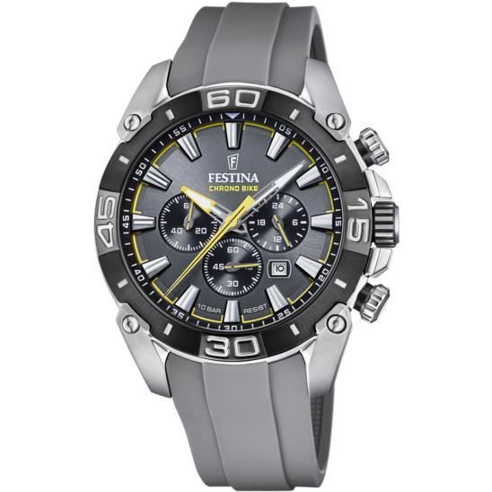 Chrono Bike Festina F20544/8 Gris - 45.50mm - 10 ATM