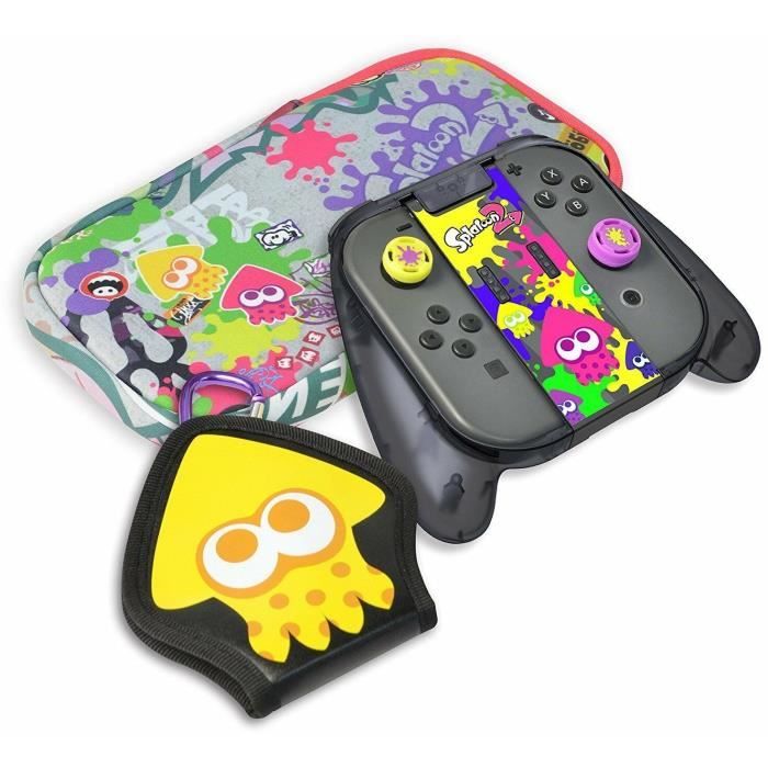 Hori Pack Deluxe Splatoon 2 Pour Nintendo Switch - Licence Officielle Nintendo