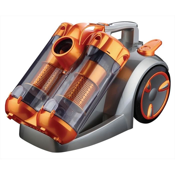 KLAISER Puissance 2400W Aspirateur Sans Sac Confort BS112D Technologie DUO