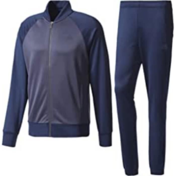 Jogging Homme Adidas Bleu Et Bleu Marine