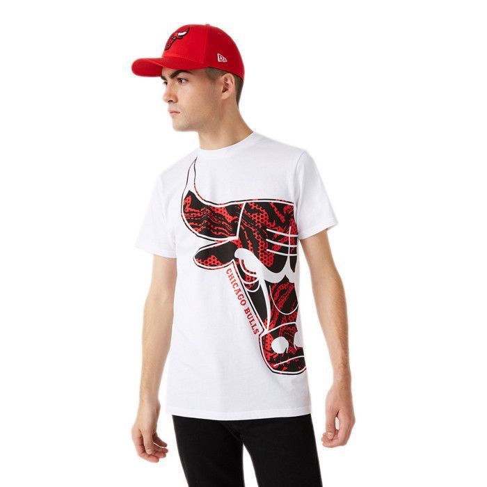 Tee-shirt New Era CHICAGO BULLS OIL SLICK PRINT