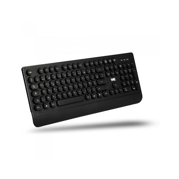 Clavier filaire WE - WECLAFILROND Noir