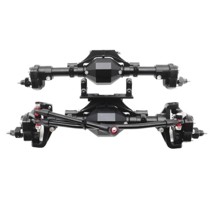 2 pièces pont essieu Durable professionnel métal avant arrière RC voiture de transmission pour CABLE - ADAPTATEUR - PRISE