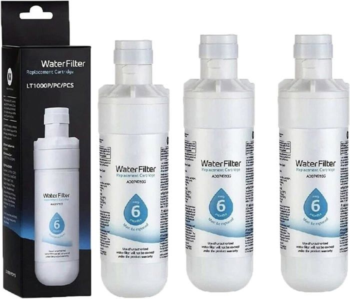 Waterdrop Carafe Filtrante Réfrigérateur 2,5L - Pichet Eau Avec Filtre 3 Mois Certifié NSF Blanc