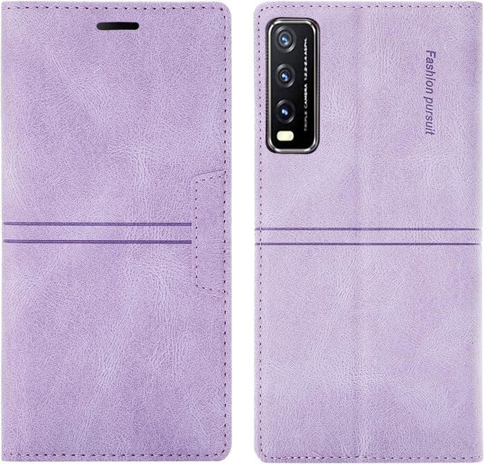 DESSEN Coque Pour Vivo V29 5G En Cuir PU De Style Portefeuille