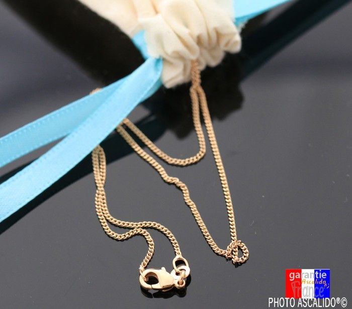chaine 45cm en véritable plaqué or chainette fine pour pendentif chaine 45cm en véritable plaqué or chainette fine pour pendentif