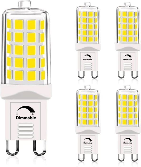 SEPT-Ampoules LED G9, Ampoules LED à Culot Bipolaire G9 De 4.5