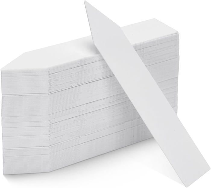 Lot De 100 étiquettes En Plastique Réutilisables Pour