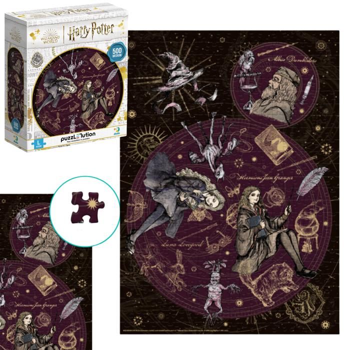 Puzzle - DODO - Harry Potter - 500 pièces - Multicolore - Thème Fantastique Puzzle - DODO - Harry Potter - 500 pièces - Multicolore - Thème Fantastique